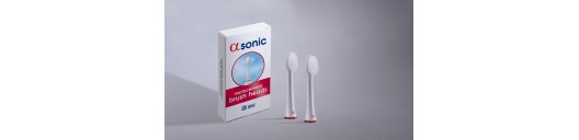 Насадки для зубної щітки Альфа Соник 2шт Alfa Sonic  